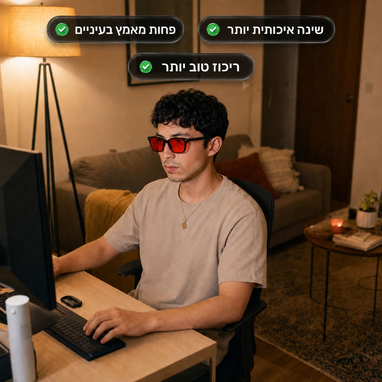 SleepShift™ – המשקפיים לשינה טובה יותר